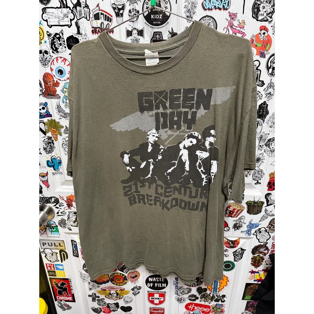 2010 Green Day 21st Century Breakdown Shirt Size XL